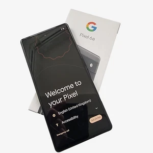 Google Pixel 6a 5G 128GB+6GB Charcoal Unlocked ✔ Android 13 • G1AZG • Boxed - Afbeelding 1 van 7