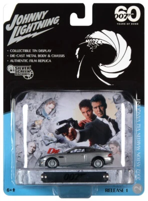 Johnny Lightning James Bond 007 Die Another Day 2002 Aston Martin Vanquish 1:64 - Image 1 of 4