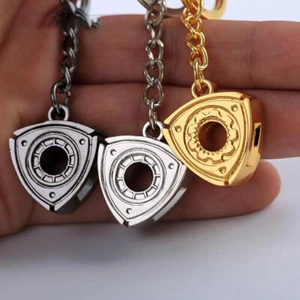 Rotary Rotor Keychain Keyring Compatible with RX-7 RX-8 Wankel 13B 20B Key Fob - Picture 1 of 4