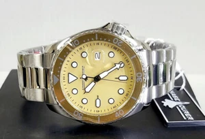 NEU! Chase Dürer Herrenuhr mit Leuchtzifferblatt - 46 mm, Stahl (CDW-0149) - Bild 1 von 5