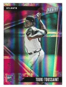 Touki Toussaint 2019 Panini Father's Day Holo Rookie Parallel #65 /50 Braves 🔥 - Picture 1 of 3