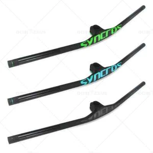 Manubrio integrato in carbonio completo con stelo barra di sollevamento mountain bike 8 gradi - Foto 1 di 43