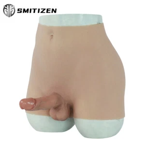 Smitizen Pantalones Pene Silicona Realistas Disfraces para Fetiche Gay Fiesta Juegos con disfraces - Imagen 1 de 9