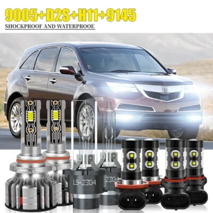 For 2007-2013 Acura MDX LED HID faros + luces diurnas + bombillas antiniebla - Picture 1 of 22