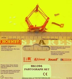 hornby international ho spare hs1096 1x pantograph set for RIVAROSSI hr2013 - Picture 1 of 1