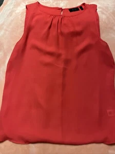 Fuchsia Pink Sleeveless APT 9 Women’s Tunic Work Blouse Size Small - Picture 1 of 5