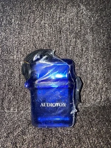 Vintage Audiovox Reise Promo Mitarbeiter Kunststoff Halskette Geldbörse Halter Karten - Bild 1 von 2
