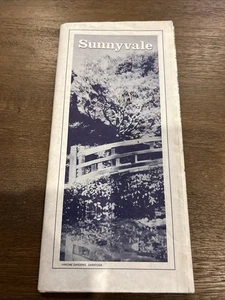 AAA Straßenkarte von Sunnyvale, Vintage - Bild 1 von 2