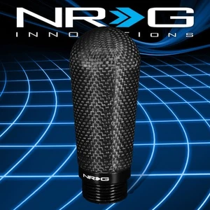 NRG SK-530CF-1 Adjustable Bat Style Carbon Fiber Finish Shift Knob Replacement - Picture 1 of 6