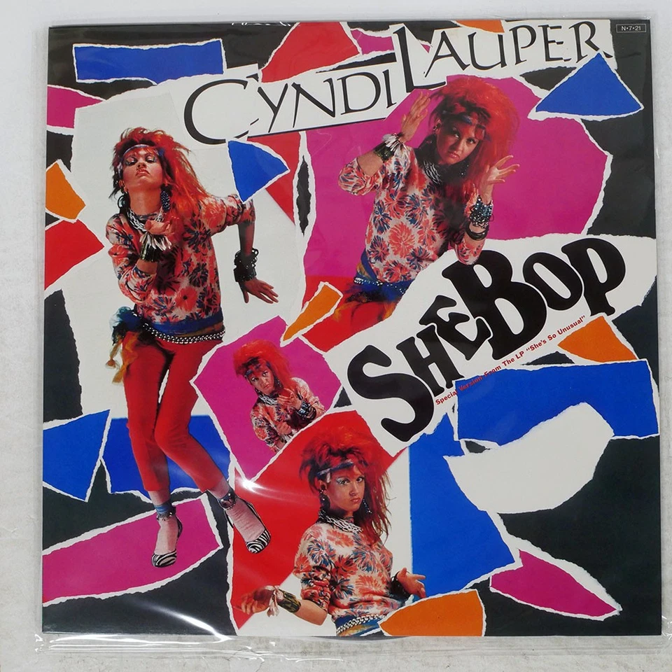 CYNDI LAUPER SHE BOP EPIC 123P543 Japan VINYL 12 Foto 1 de 1