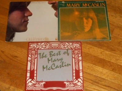 MARY McCASLIN lot 3x LP way out west THE BEST OF old friends PHILO RECORDS — 第 1/4 张图片