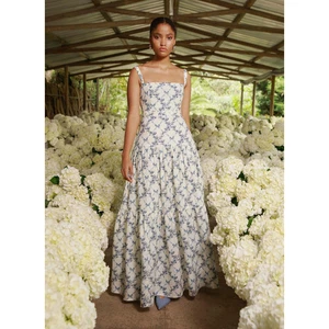 Maxi Vestido Agua Bendita Lima Gloriosa L - Imagen 1 de 14