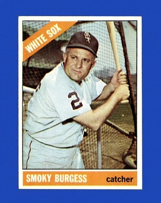 1966 Topps Set-Break #354 Smoky Burgess Sin precio base como nuevo *GMCARDS* Foto 1 de 2