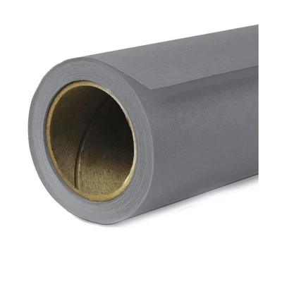 Papel de fondo sin costuras Savage Widetone, 86" de ancho x 36' gris humo, #74 #7486Z Foto 1 de 4