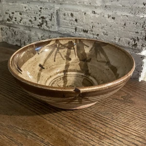 Fabrile Studios, Big Bear CA - Kunstkeramik asiatisch inspirierte Schüssel 7,5" Durchmesser - Bild 1 von 6