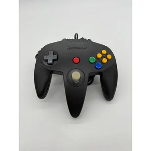 Controller Hyperkin Nero Nintendo 64 N64 - Buono Stick - Foto 1 di 2