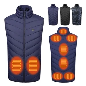 USB Wärmeweste Heizweste Beheizbare Heizjacke Weste Beheizt 9-Zonen 3 Farbe - Bild 1 von 16