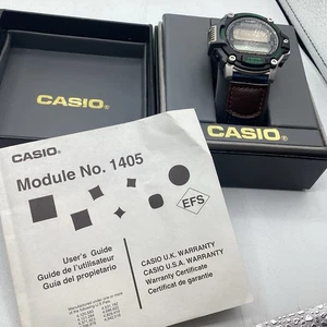 Reloj CASIO PRT 30 Modelo 1405 Alti Thermo Pathfinder Vintage Pieza de Tiempo Nueva Caja - Imagen 1 de 16