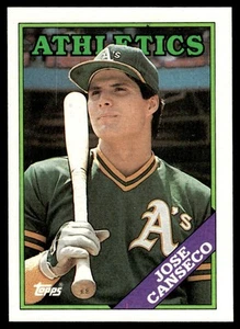 Topps Jose Canseco Oakland Athletics 1988 #370 - Imagen 1 de 2