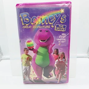 Barney's Great Adventure VHS 1998 Family Kids Original Release Lyrick - Imagen 1 de 1