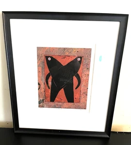 SOMNAMBULIST signierter Druck von Marvin Jones (1940-2005) 8,5" x 10" - Bild 1 von 4