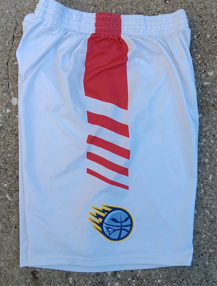 Pantalones Cortos de Baloncesto IOWA ENERGY - D League PARA HOMBRES Talla Grande EMITIDO POR EL JUEGO Raro Desaparecido  Foto 1 de 4