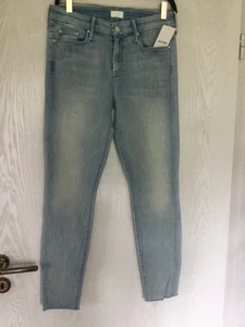 Damen Jeans von Mother, Looker Ankle Fray, Wink, bleached, Gr. 29 - Bild 1 von 5