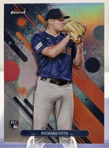 2025 Topps Finest Richard Fitts #30 ROOKIE Common Refractor - Picture 1 of 2