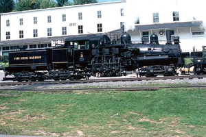 Original Dia: Cass Scenic Shay Nummer 3 1984 Cass West Virginia - Bild 1 von 1