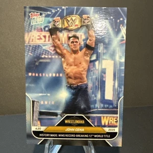 2025 Topps Now WWE - Wrestlemania 41 #46 John Cena - Picture 1 of 1
