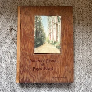 Rare 1939 Norman Edson Picture & Poems Of Puget Sound- - Picture 1 of 24