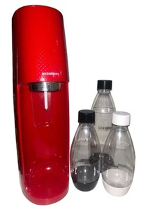 Voll funktionsfähiger Soda Stream Maker mit 3 Flaschen - Bild 1 von 3
