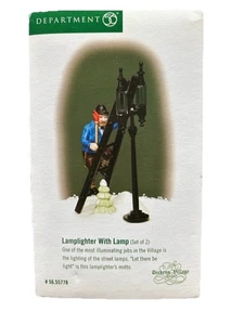 Dept 56 Dickens Village - Lampenfeuerzeug Zubehör Set - #56.55778 Neu in OVP - Bild 1 von 5