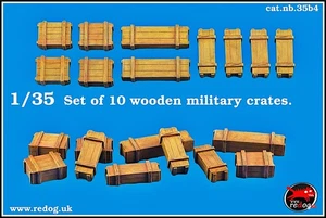 1/35 Redog -Wooden Boxes and Crates mix /35b4 - Picture 1 of 1