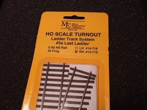 Micro Engineering 14719 HO Code 83 #5e Right Hand Turnout Ladder Track System - Picture 1 of 1
