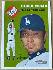 HIDEO NOMO  2003 TOPPS HERITAGE Card #338 NM-MT Condition - Picture 1 of 2