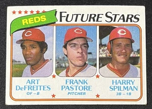 1980 Topps #677 Reds Future Stars DeFreites / Pastore / Spilman - Picture 1 of 2