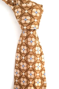 Ted Baker London Tie Geometric Floral Medallion Luxury Silk Necktie - Picture 1 of 7