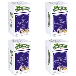 4 BOXEN TRÄUME MIT PASSIFLORA LAVENDEL & HONIG HORNIMANS 1 BOX = 20 TEEBEUTEL - Bild 1 von 1