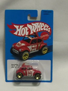 Red Baja Beetle - 2015 Hot Wheels Die Cast Car - Mint on Card - Volkswagen - Bild 1 von 1