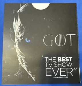 GAME OF THRONES EMMY FYC DVD HBO PETER DINKLAGE EMILIA CLARKE PROMO SCREENER OOP - Picture 1 of 2