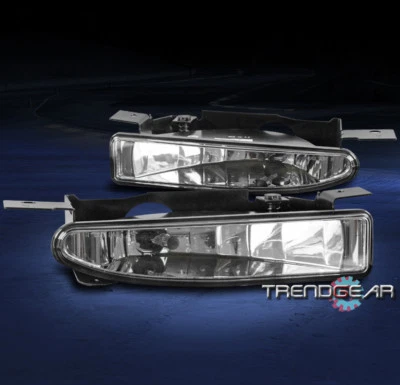 1997-2005 BUICK CENTURY / REGAL BUMPER DRIVING FOG LIGHTS LAMP CHROME CLEAR LENS - Image 1 of 4