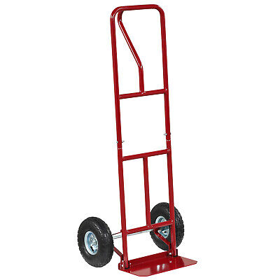 Heavy-Duty Hand Truck With P-Shaped Handle For Home Warehouse Garage Red • 74.99$