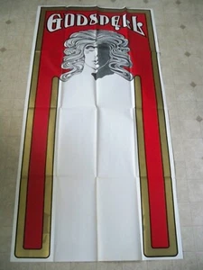 GODSPELL 3 Sheet Poster DAVID BYRD ARTWORK Tour 1972 - Picture 1 of 1