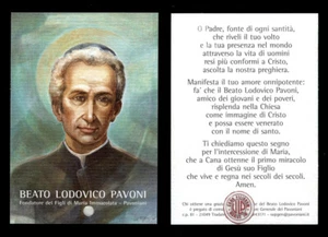 santino  RELIQUIA RELIC- S.LODOVICO PAVONI - Picture 1 of 1