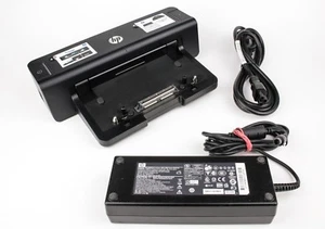 HP Dockingstation HSTNN-I11X USB3.0 HP EliteBook & ProBook mit Netzteil 120W NEU - Bild 1 von 4