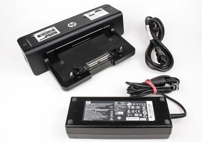 HP Dockingstation HSTNN-I11X USB3.0 HP EliteBook & ProBook mit Netzteil 120W NEU - Bild 1 von 4
