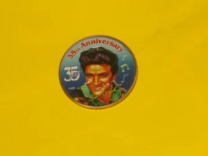 Colorized Kennedy Half Dollar - Elvis - 35th Anniversary K101 - Bild 1 von 1
