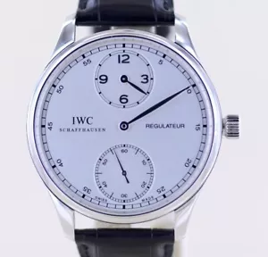 IWC Uhr Portugieser Regulateur Platinum Limited 43mm Dresswatch Klassiker B+P - Bild 1 von 16
