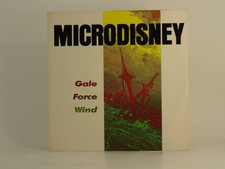 MICRODISNEY GALE FORCE WIND (73) 2 Track 7" Single Picture Sleeve VIRGIN RECORDS